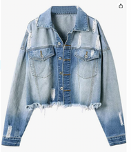 Load image into Gallery viewer, Custom Hand Painted Denim