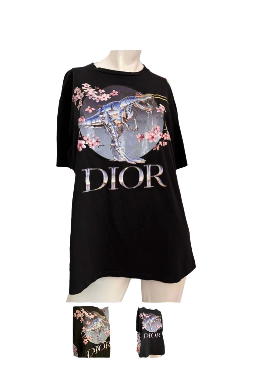 Dior Sorayama Dinosaur Tee Size L