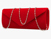 Load image into Gallery viewer, Evening Bag Clutch Purse.   Handbag With Detachable Chain Strap
