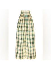 Load image into Gallery viewer, ROSIE AUSSOULIN high waist plaid pant BNWT size 10 USA Women
