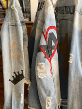 Load image into Gallery viewer, UNAPOLOGETICALLY Commissioned Hand Painted Denim
