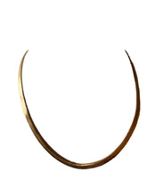 Load image into Gallery viewer, Gold Tarnish Free Herringbone Chain Necklace Genderless Jewelry
