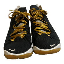 Load image into Gallery viewer, NIKE LEBRON 18 BLACK WHITE GUM SZ 8 NO BOX
