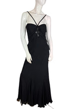 Load image into Gallery viewer, Black Cross Front Gown size 4
