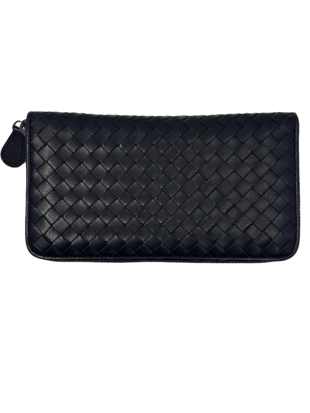 Bottega Venetta Black Long Wallet