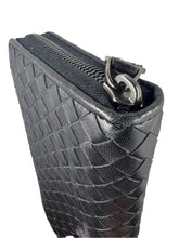 Load image into Gallery viewer, Bottega Venetta Black Long Wallet
