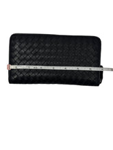 Load image into Gallery viewer, Bottega Venetta Black Long Wallet
