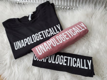 Load image into Gallery viewer, UNISEX Unapologetically Hoodie - Black
